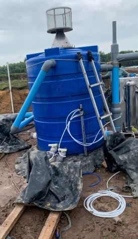 80 m3/h Protein Skimmer Ngược chiều