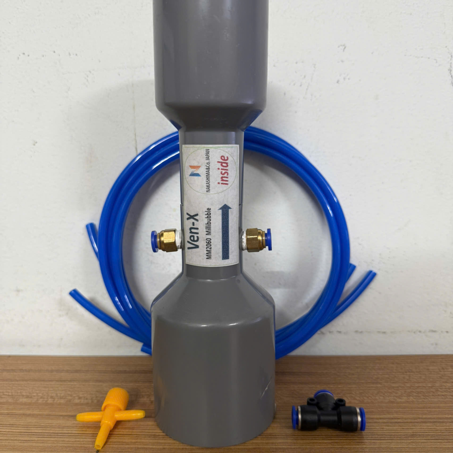 MM20 Ven X cho Protein Skimmer tự chế tạo bởi chủ trại