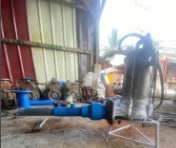 MNB20 micro-nanobubble ống vi bọt mịn- tại ao tôm Philippines