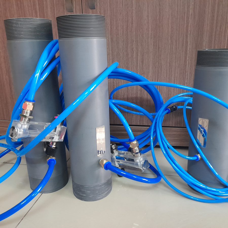 MNB60 và MNB40 micro-nanobubble ống vi bọt mịn cho ao tôm Cà Mau