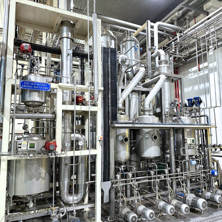 Nhà máy sản xuất cafe