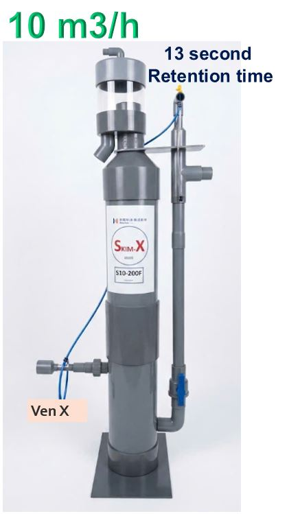 Protein Skimmer cùng chiều 10 m3/h cho bể nuôi cá nước mặn và bể hải sản cỡ lớn