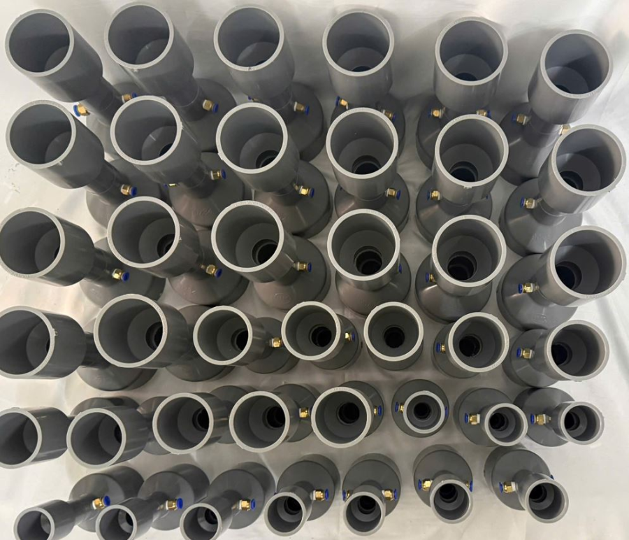 Ven X Mili-Microbubbler Nakashima cho ao tôm có máy cho ăn tự động auto-feeder